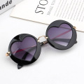 children sunglasses 2020 new arrivals trendy cute round heart shaped shades uv400 plastic sun glasses girl 77639